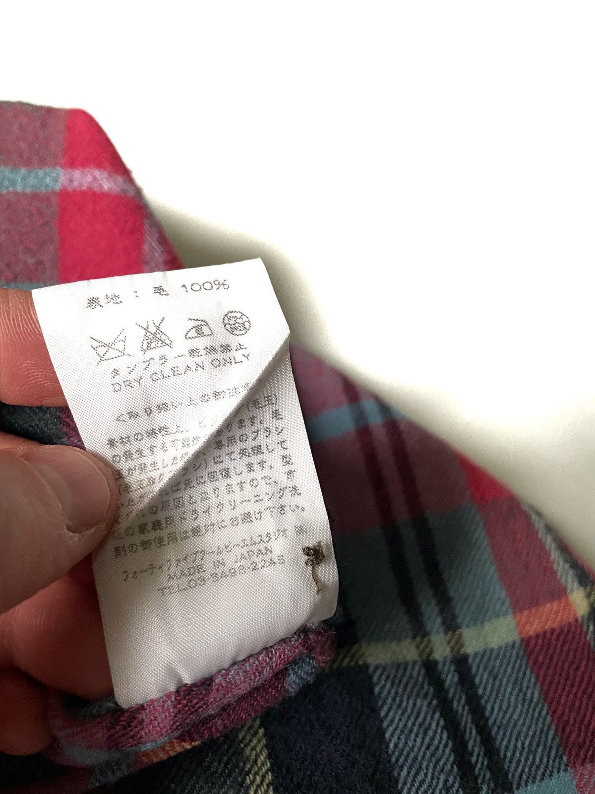 Umii 908 Umii 908 Wool Flannel Women Blouse Made In Japan Size 0/S Size S / US 4 / IT 40 - 10 Thumbnail