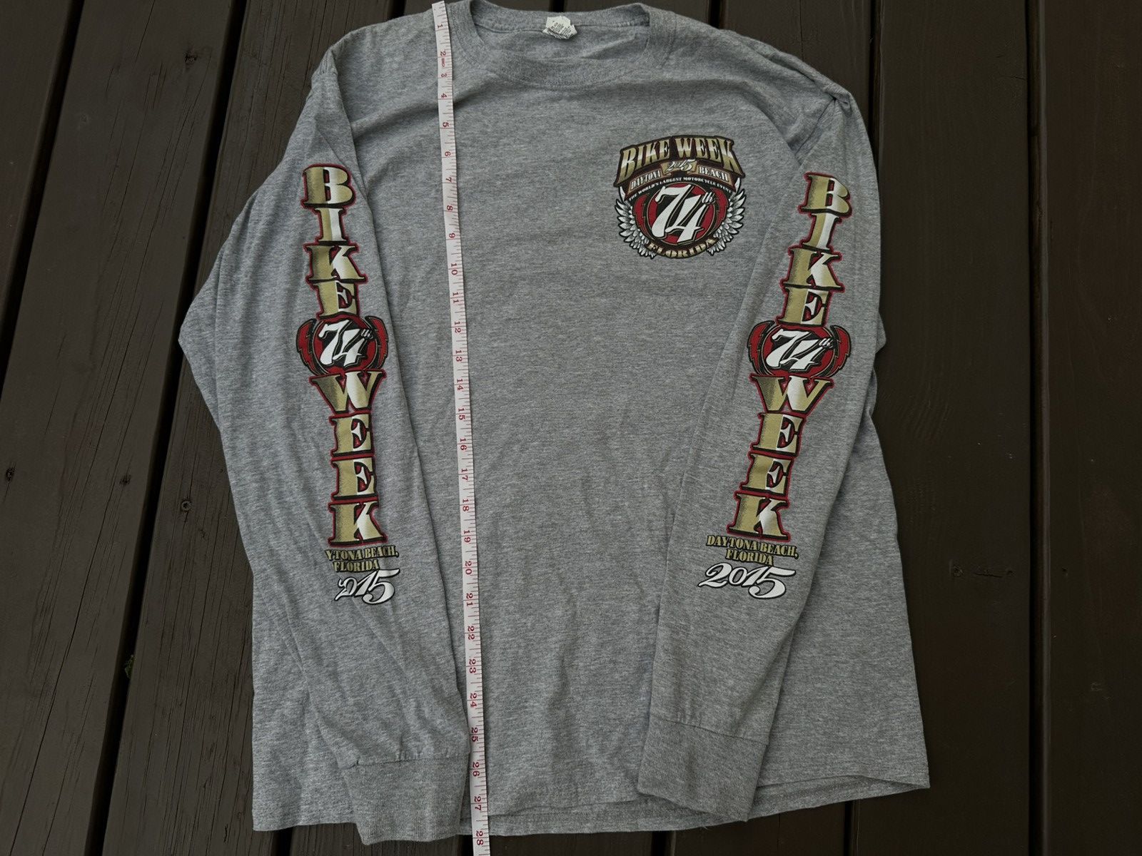 Harley Davidson Bike long sleeve Size US L / EU 52-54 / 3 - 2 Thumbnail