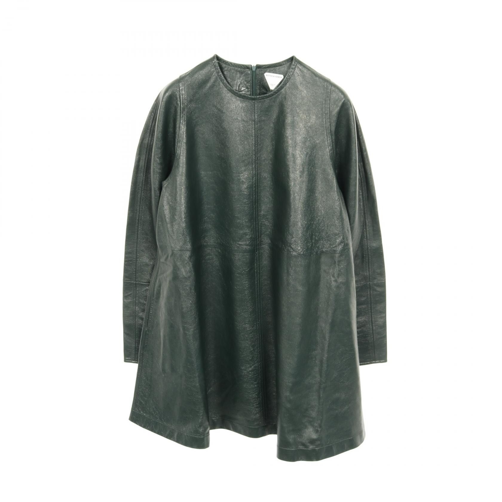 Bottega Veneta Bottega Veneta Bottega Veneta Leather Cotton Dress Leather Dresses DUTY FREE for USA Size ONE SIZE - 1 Thumbnail