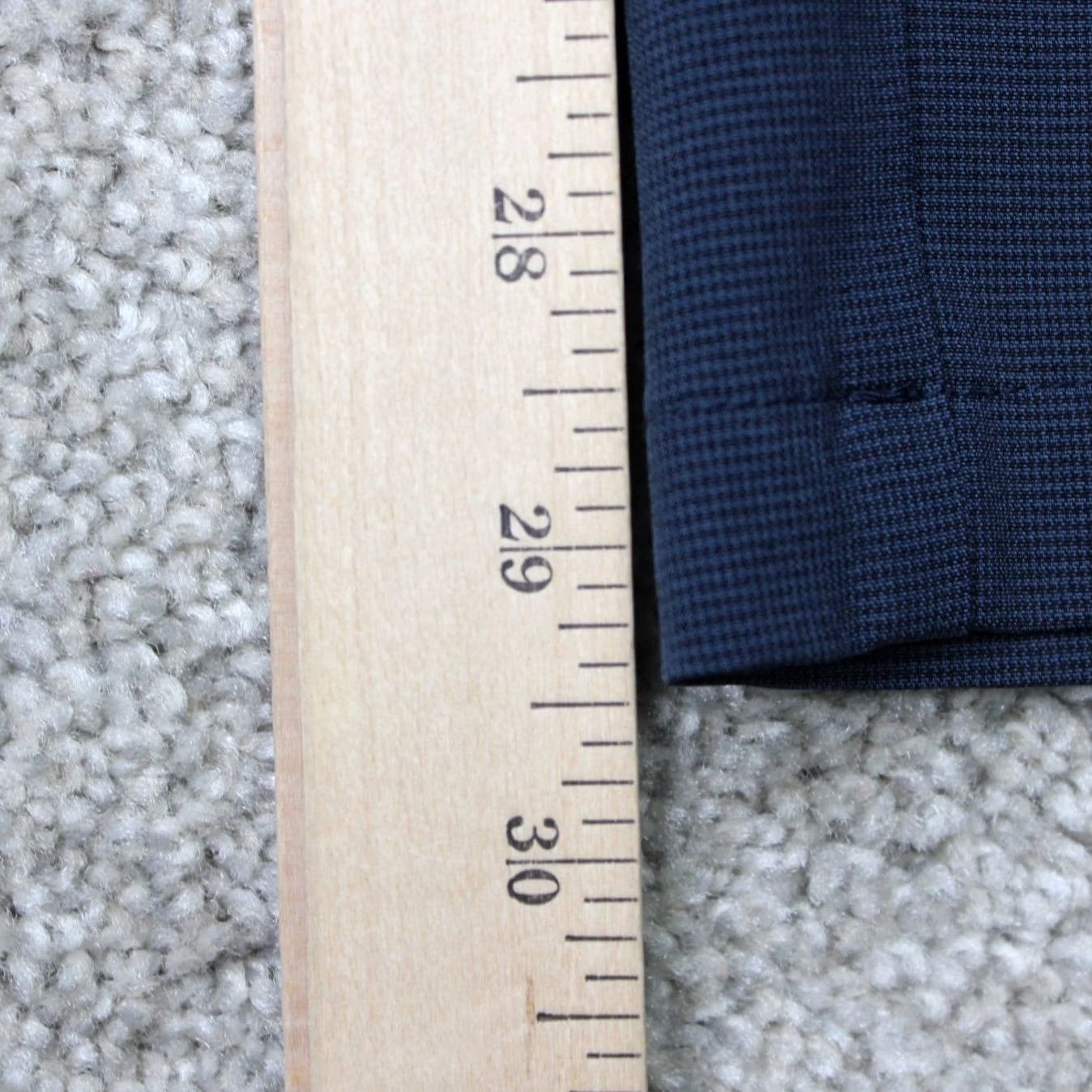 Vintage Greg Norman Pants Mens 40x30 Blue Flat Front Polyester Stretch Straight Leg Pants Size US 40 / EU 56 - 3 Thumbnail