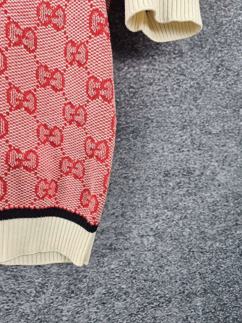 Gucci GucciFull printed round-neck knitted short sleeves 2503-Nex Size M / US 6-8 / IT 42-44 - 6 Thumbnail