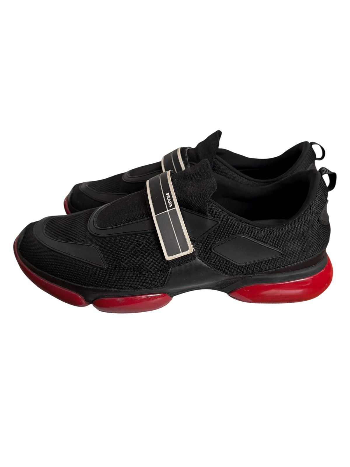 Prada Cloudbust Black Red Bottom Soul Size US 12 / EU 45 - 4 Thumbnail