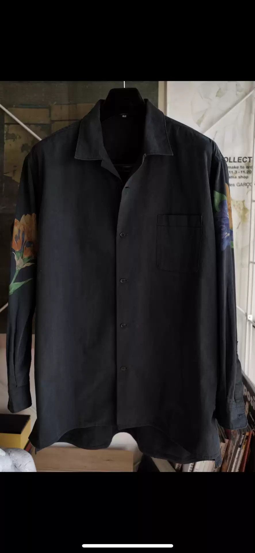 Yohji Yamamoto Yohji Yamamoto Flower Painted Shirt-2505 Size US L / EU 52-54 / 3 - 1 Thumbnail