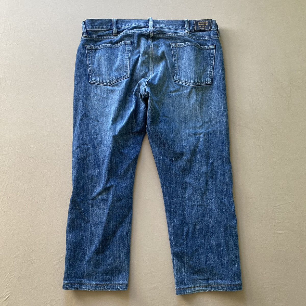 Brooks Brothers Vintage Brooks Brothers Slim Straight Crop Jeans Size US 38 / EU 54 - 2 Thumbnail