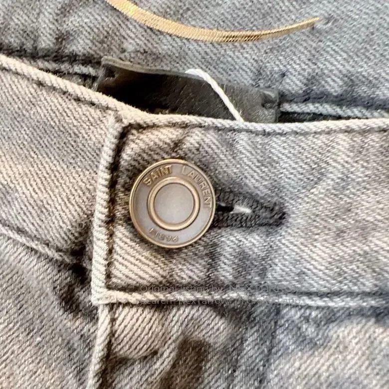 Saint Laurent Paris Saint Laurent Gray Jeans. Size 29" - 5 Thumbnail