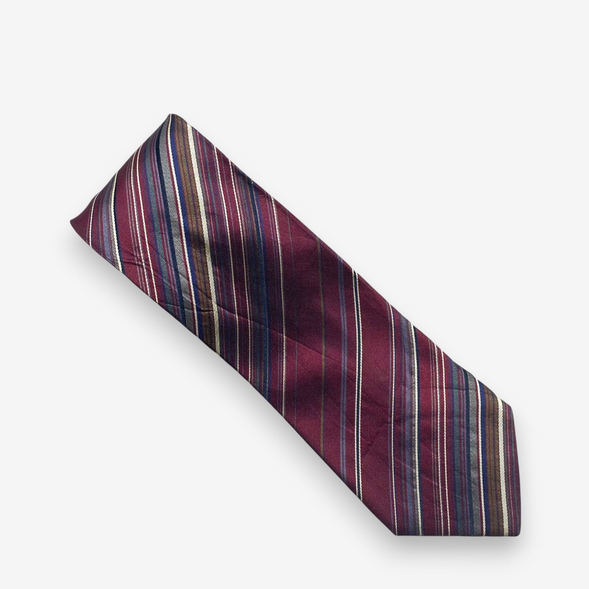 Japanese Brand Vintage Christian Dior SILK Necktie Cravate Pure Silk Size ONE SIZE - 2 Thumbnail