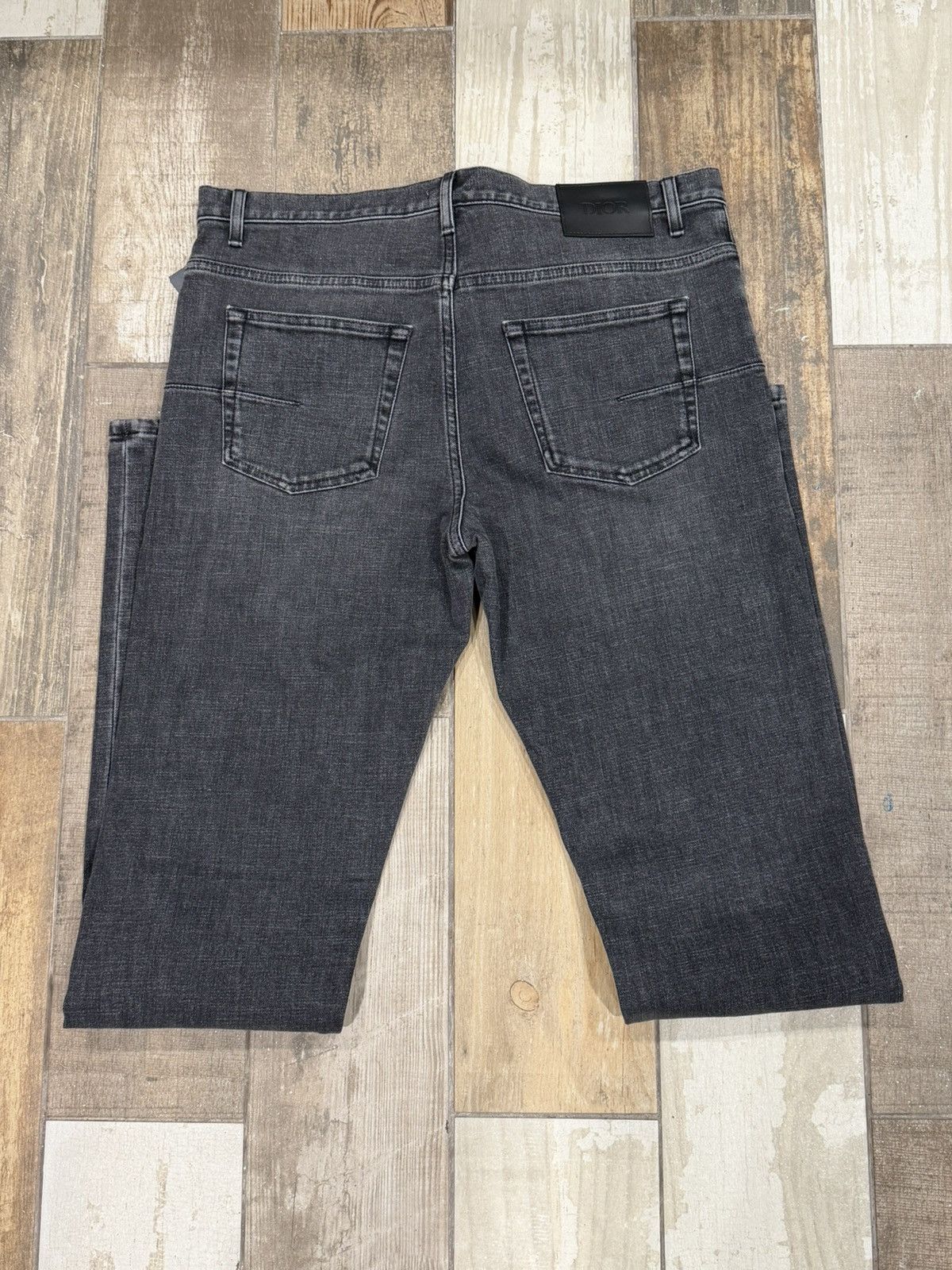 Dior Dior Homme Logo Patch Slim-Fit Jeans Size US 33 - 4 Thumbnail