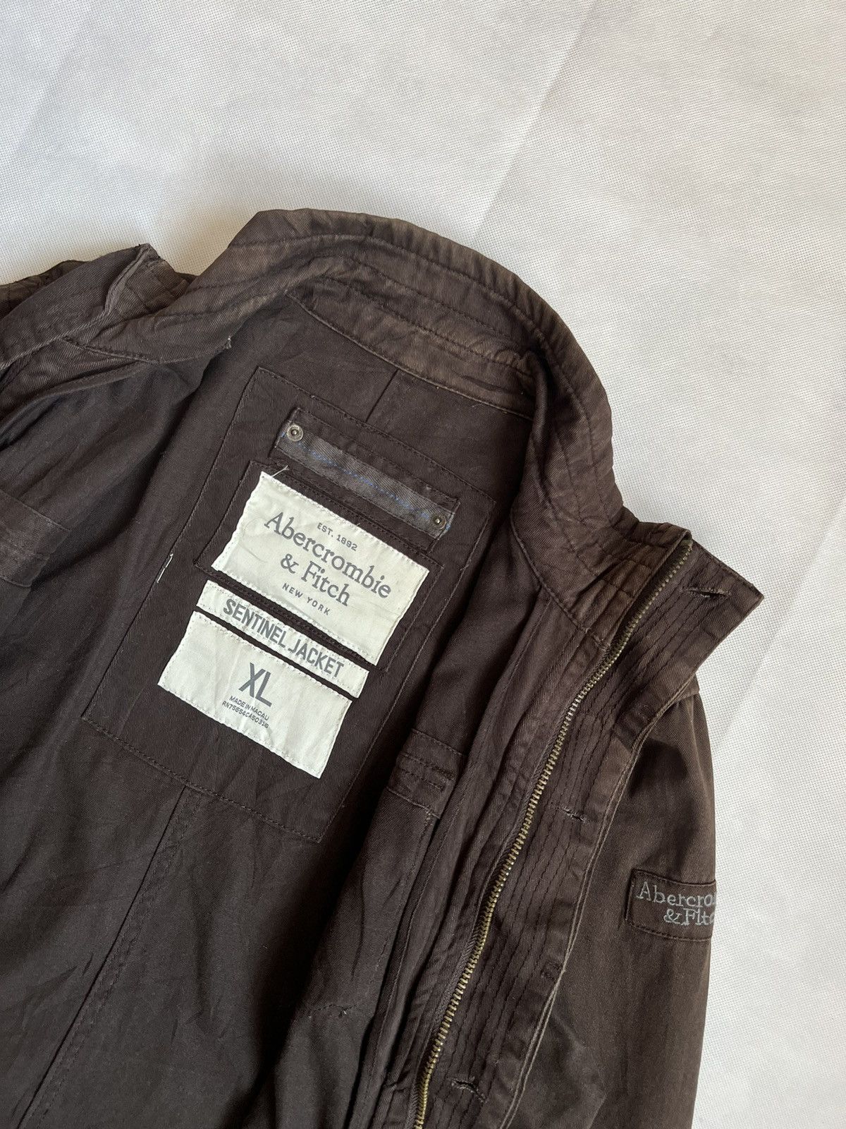 Abercrombie & Fitch Abercrombie & Fitch Brown Sentinel Jacket Size US XL / EU 56 / 4 - 2 Thumbnail