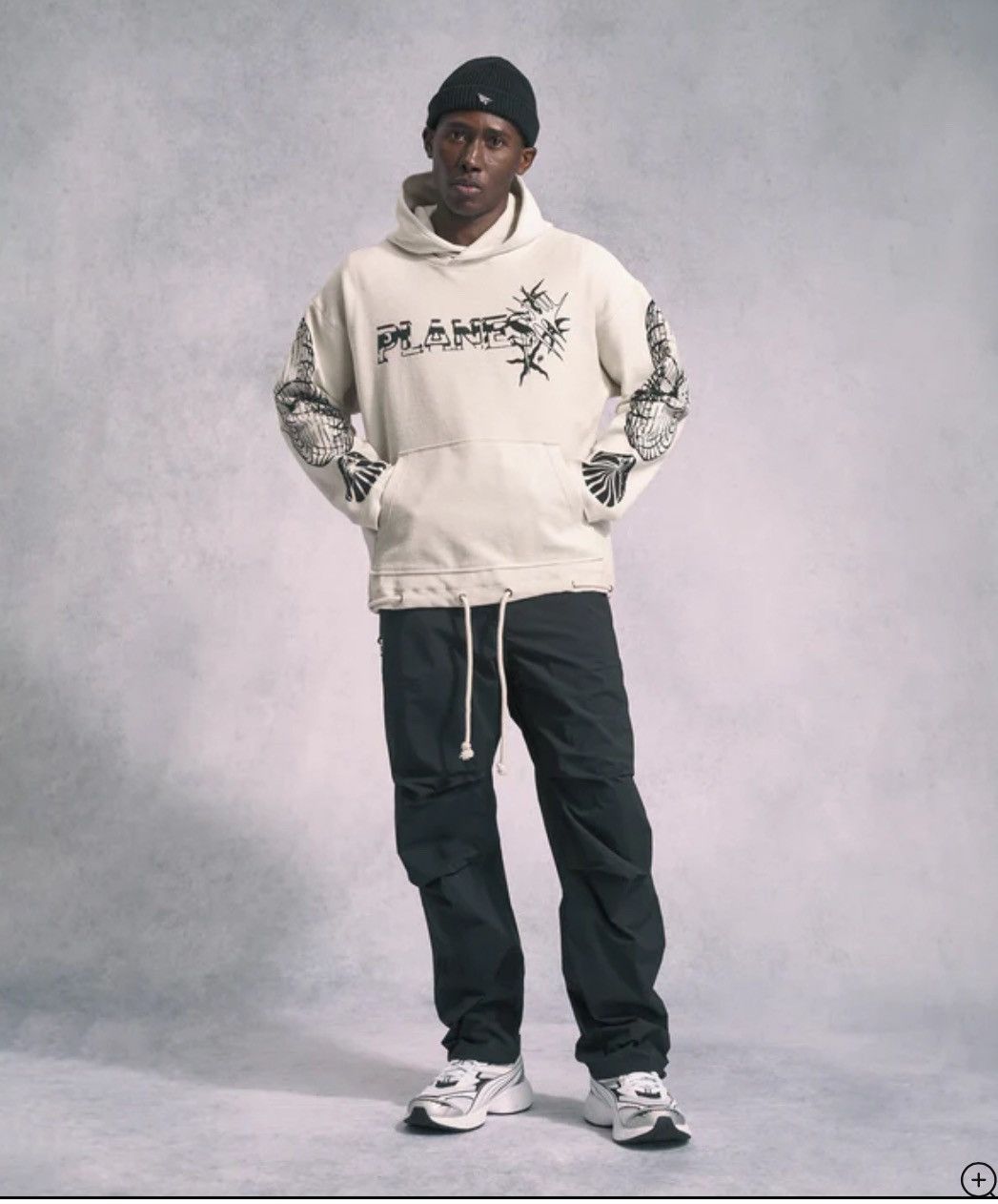 Paper Planes Paper Planes NY Asterisk Reverse Terry Hoodie Size US S / EU 44-46 / 1 - 5 Thumbnail