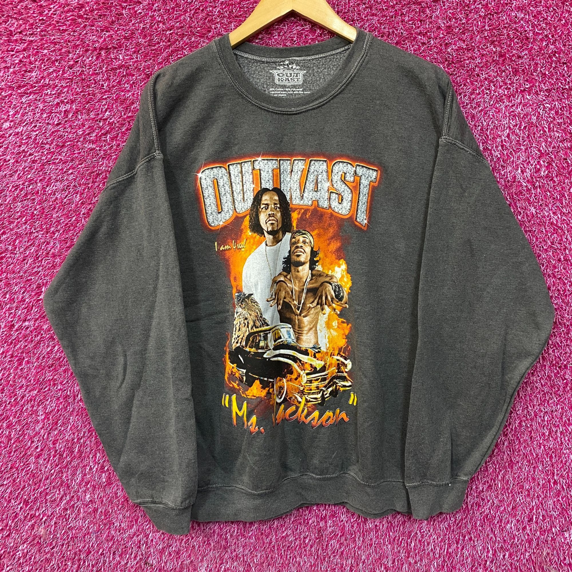 Outkast Outkast I am 4 Real Ms. Jackson Hip Hop Sweater size Medium Size US M / EU 48-50 / 2 - 1 Thumbnail