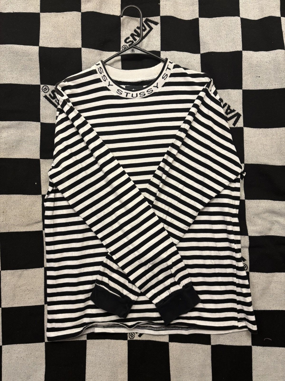 Stussy Stussy Spell Out Mock Neck Size US L / EU 52-54 / 3 - 1 Thumbnail
