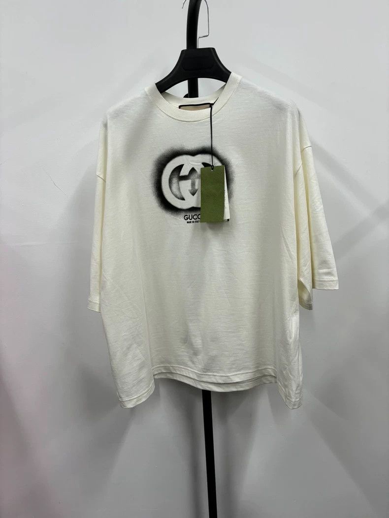 Gucci gucci fw23 logo print casual short-sleeve t-shirt-dmc Size US S / EU 44-46 / 1 - 1 Thumbnail
