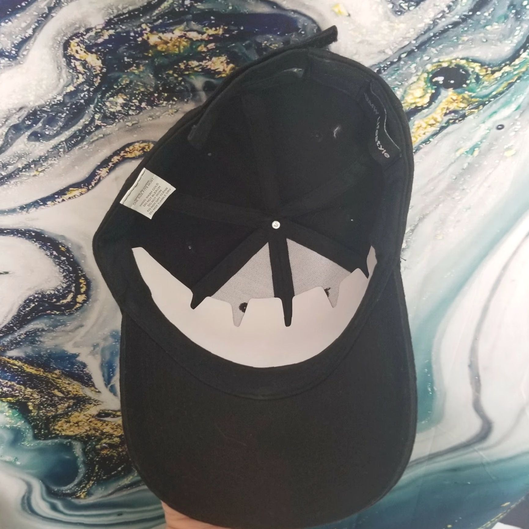 BMW BMW Lifestyle Baseball Cap Hat One Size Fits All Adult Mens or Womens Black Size ONE SIZE - 6 Thumbnail