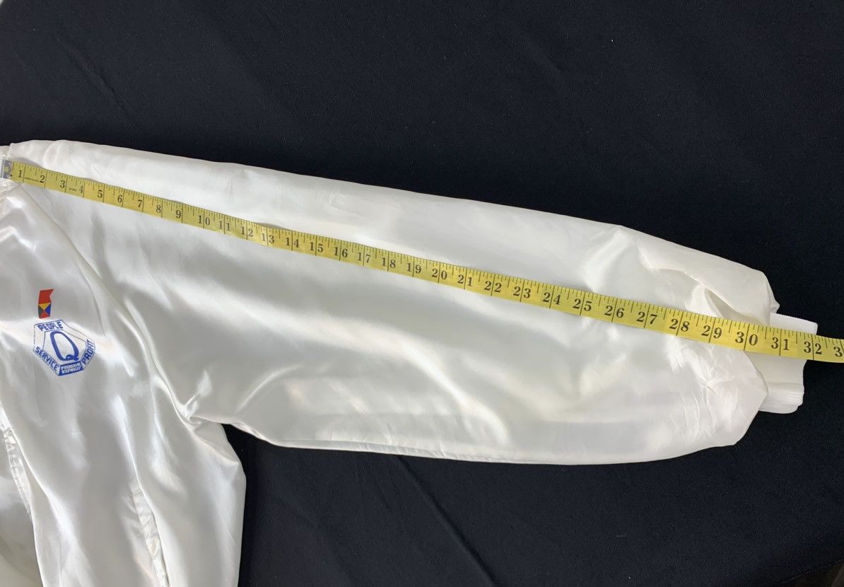 Other 90s Hartwell Federal Express Fedex Satin Bomber White Jacket Size US XL / EU 56 / 4 - 12 Thumbnail