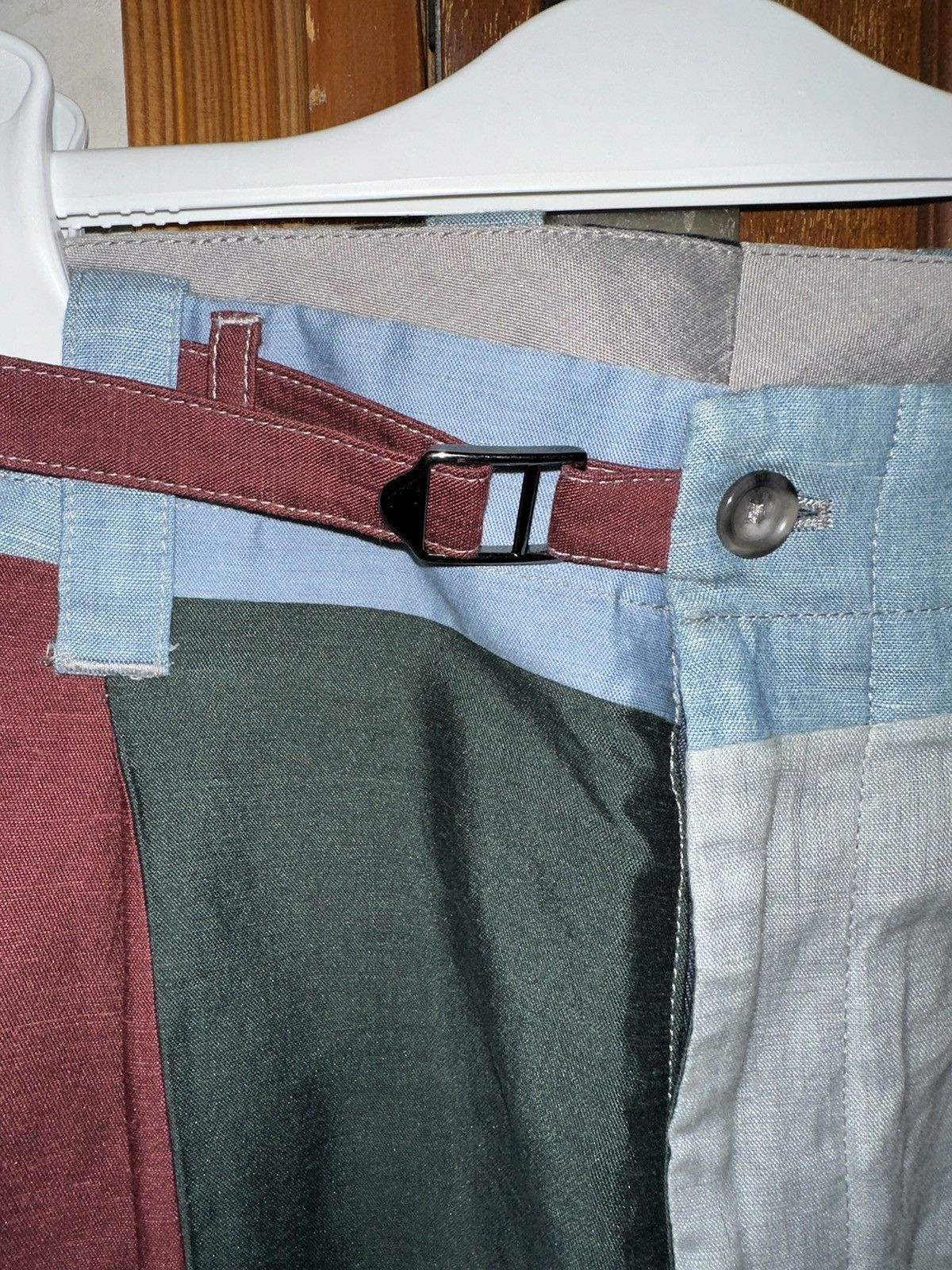 Dolce & Gabbana Dolce & Gabbana Cotton and linen patchwork shorts Size US 34 / EU 50 - 2 Thumbnail