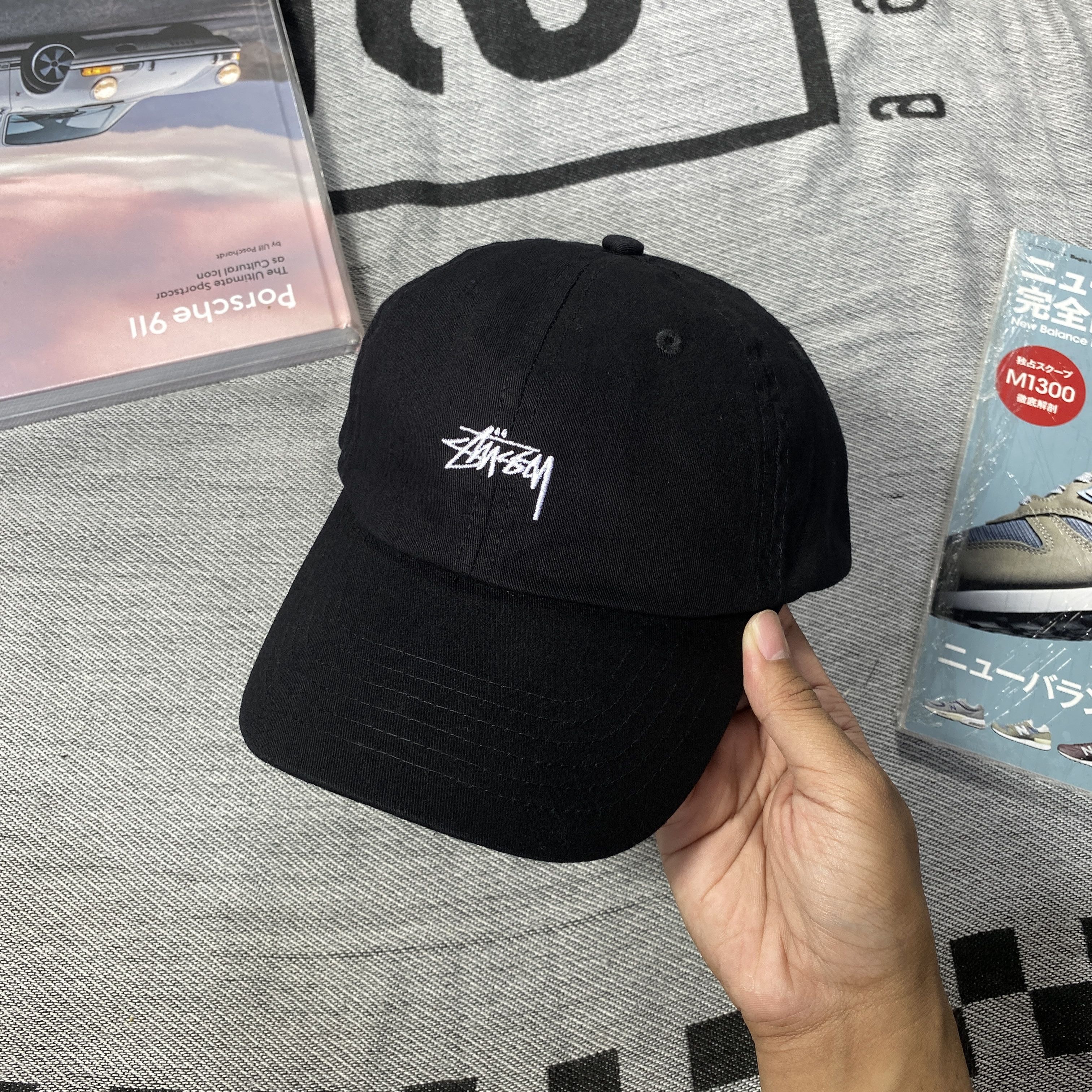 stussy-stussy-small-logo-hats-black-grailed