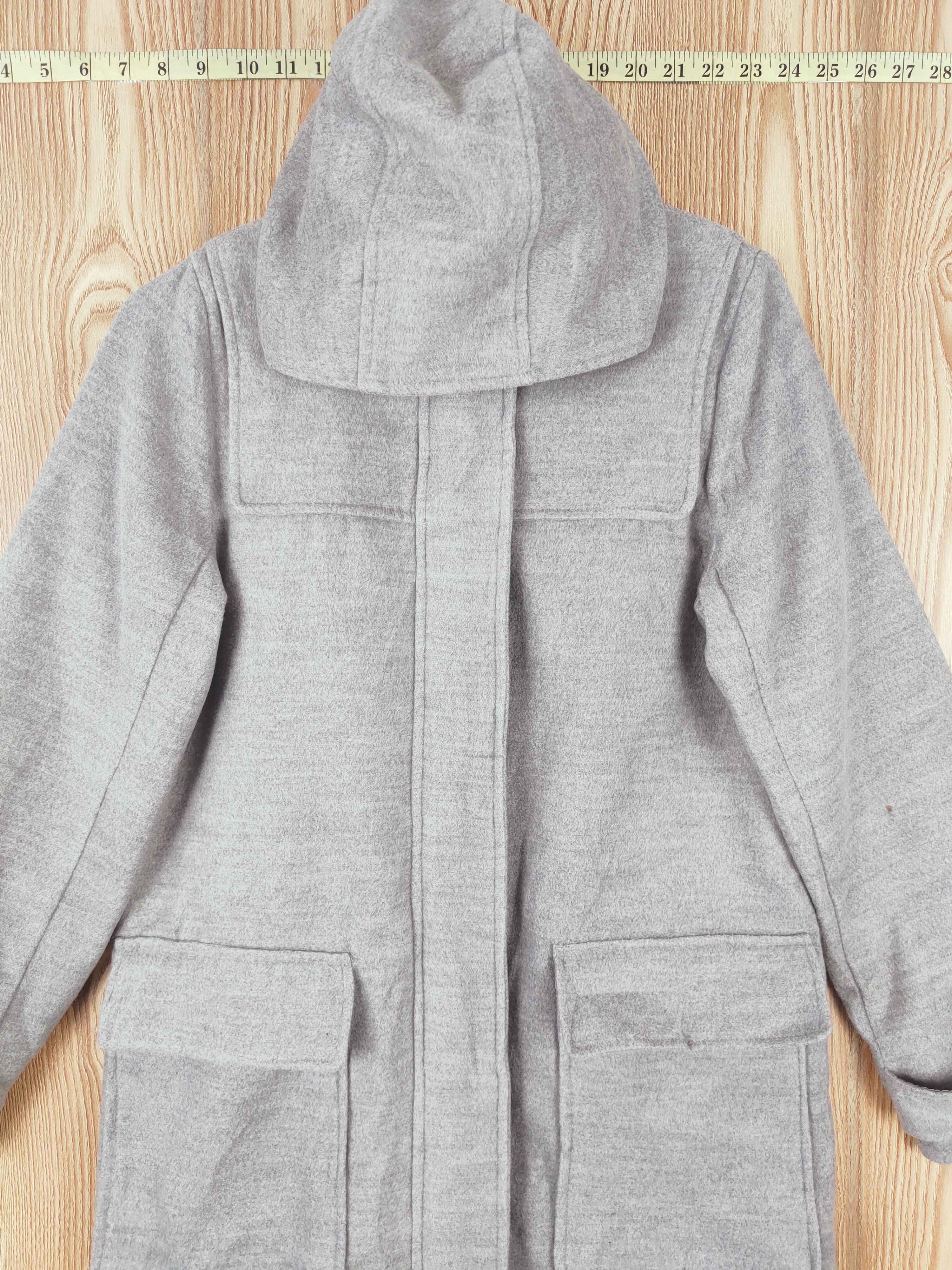 Japanese Brand × Vintage Vintage & Luxury Design by Musee Gray Hoodie Coats Size S / US 4 / IT 40 - 2 Thumbnail