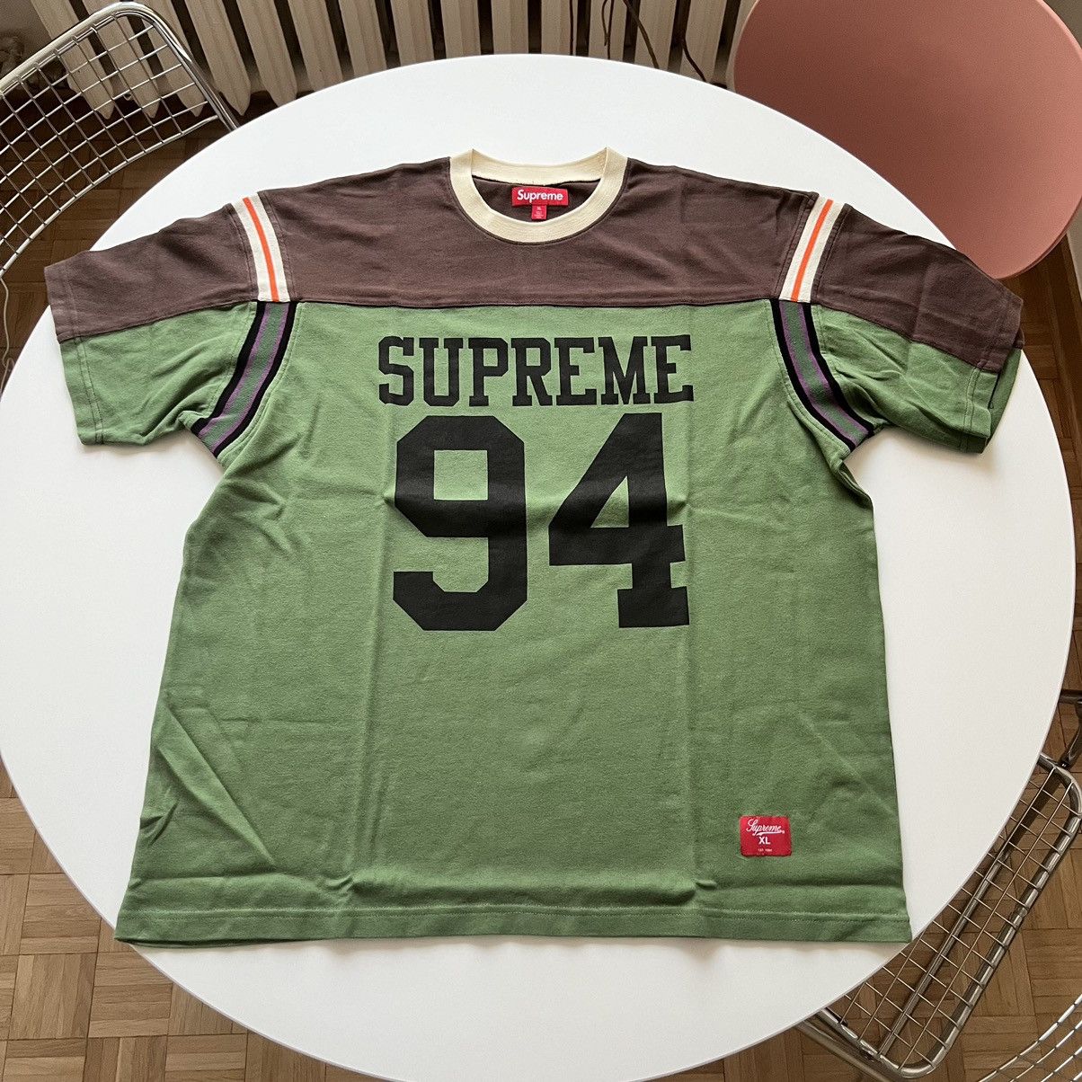 Supreme Supreme Split S/S Football Top Green XL | Grailed Supreme Supreme Split S/S Football Top Green XL | Grailed
