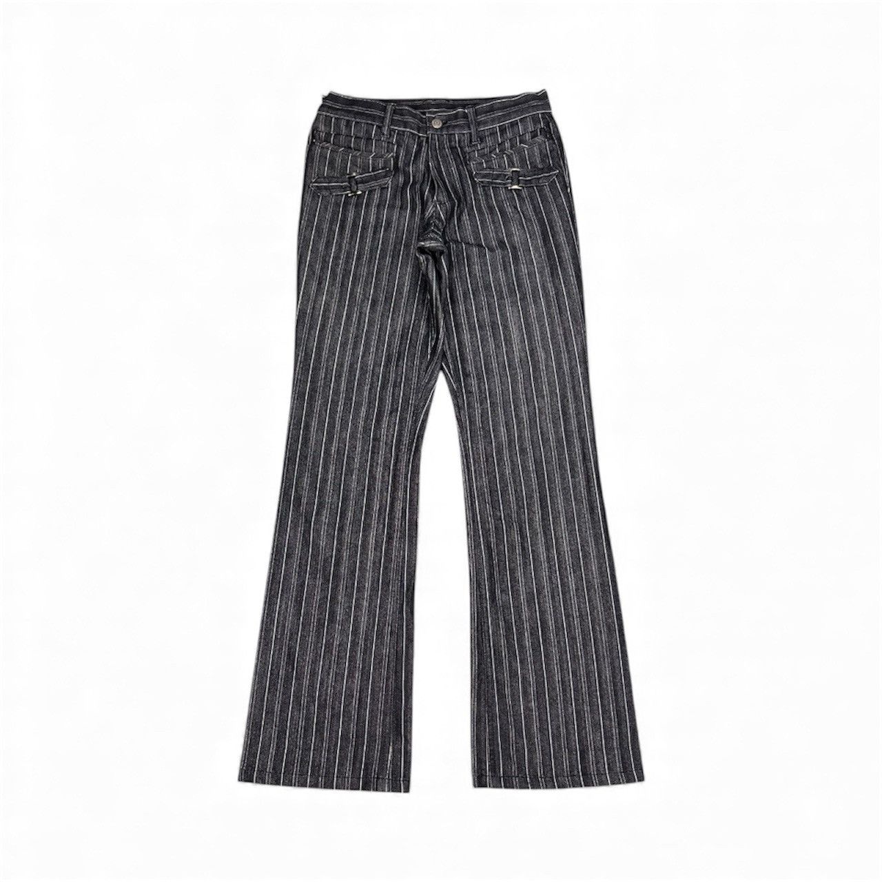 Tornado Mart Tornado Mart Flared Stripe Pants. S0169 Size US 28 / EU 44 - 1 Thumbnail