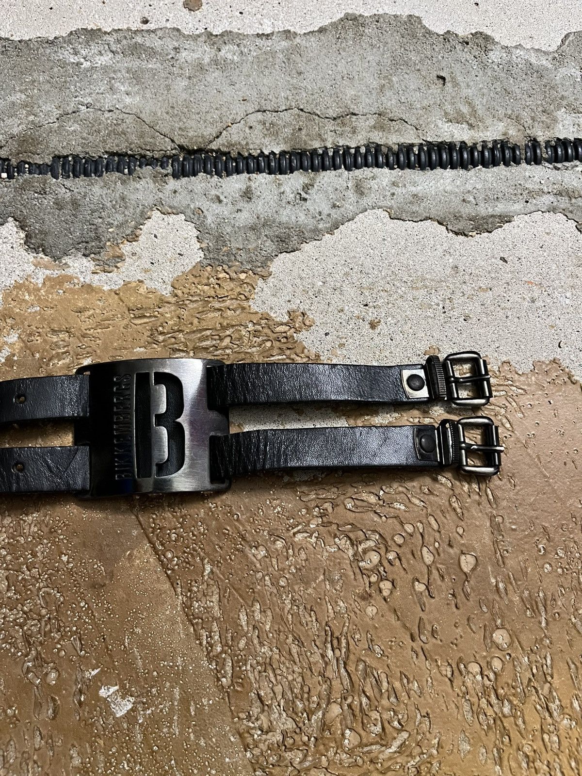 Dirk Bikkembergs Vintage Dirk Bikkembergs rare leather metal bracelet Size ONE SIZE - 5 Thumbnail