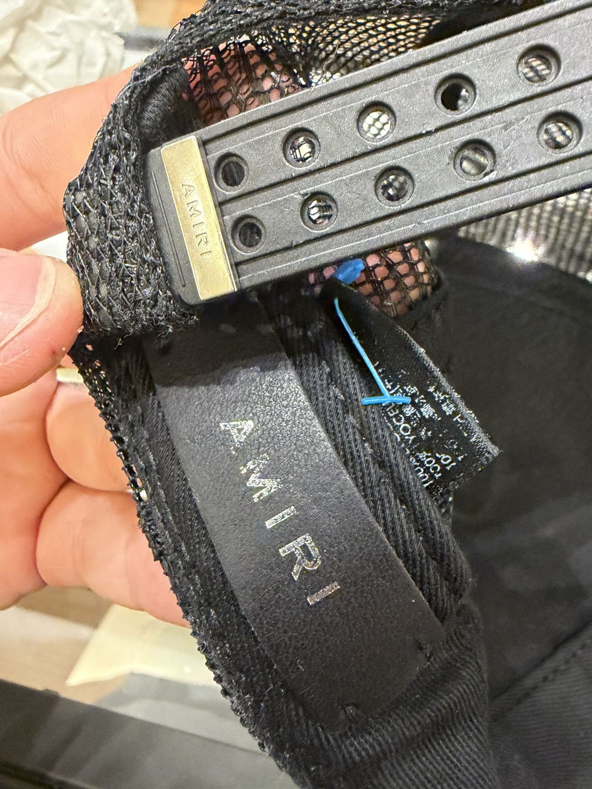 Amiri Amiri Logo Hat Size ONE SIZE - 5 Thumbnail