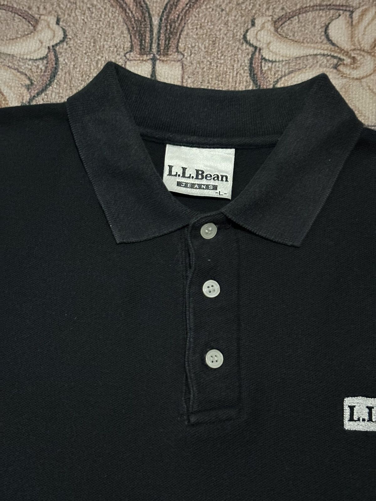 L.L. Bean × Vintage Vintage L.L. Bean Polo T-Shirt Size US L / EU 52-54 / 3 - 4 Thumbnail