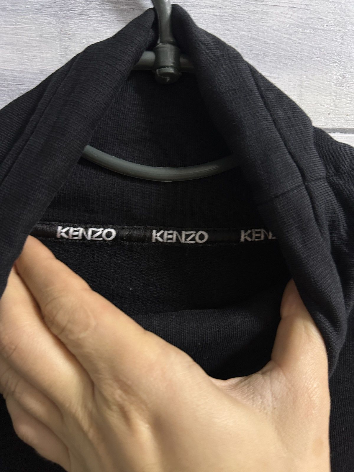 Kenzo Rare Luxury Sweatshirt Kenzo Big Logo. Size L / US 10 / IT 46 - 8 Thumbnail