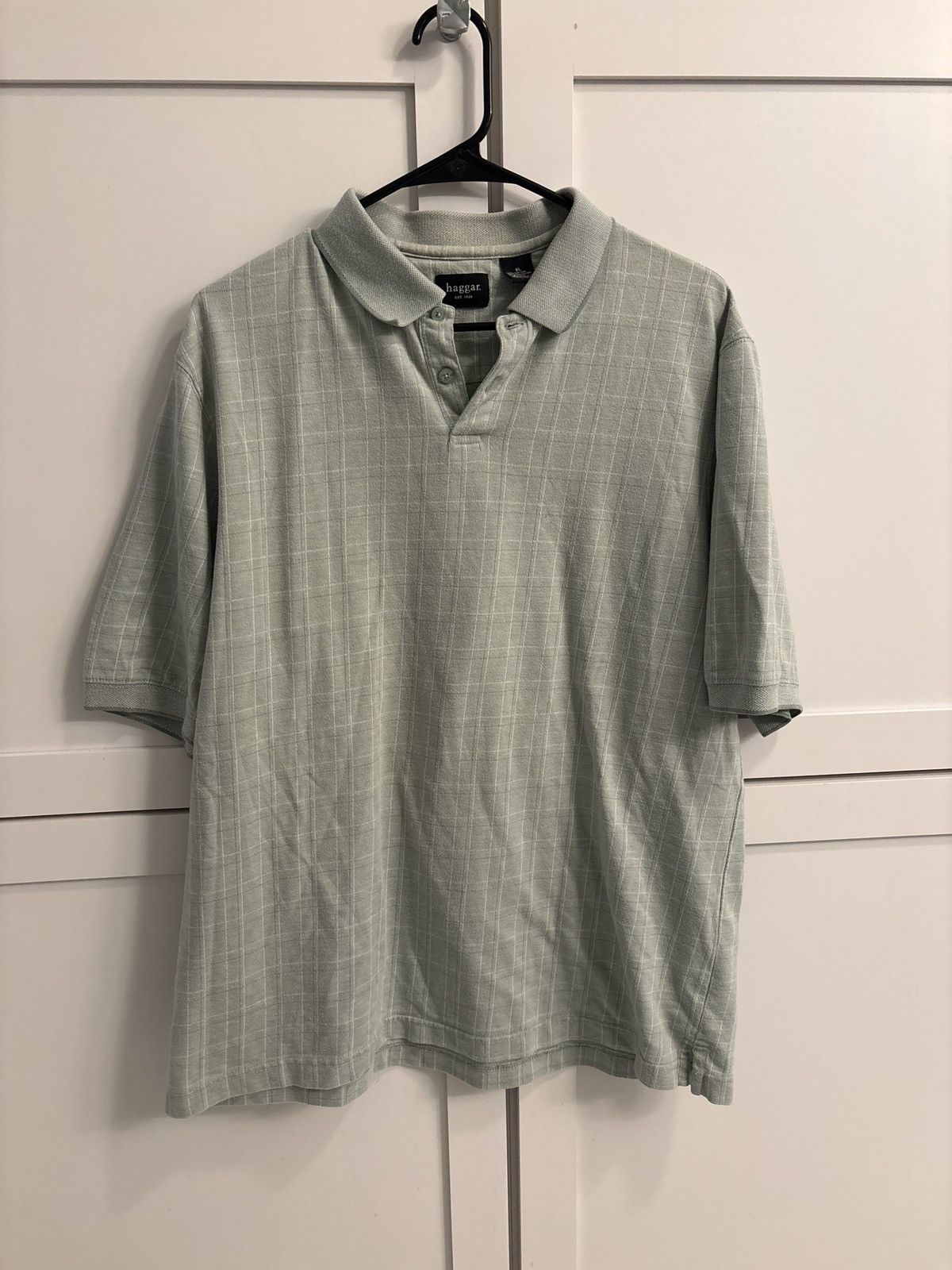 Haggar Haggar Golf Shirt * Vintage Size US XL / EU 56 / 4 - 1 Thumbnail