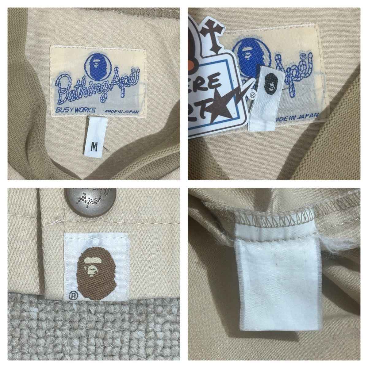 Bape Vintage 00's Bape Work Jacket Size US M / EU 48-50 / 2 - 6 Thumbnail