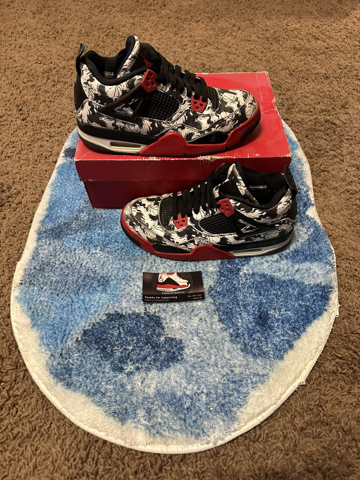 Jordan Brand Jordan 4 Tattoo Size US 7 / EU 40 - 1 Thumbnail