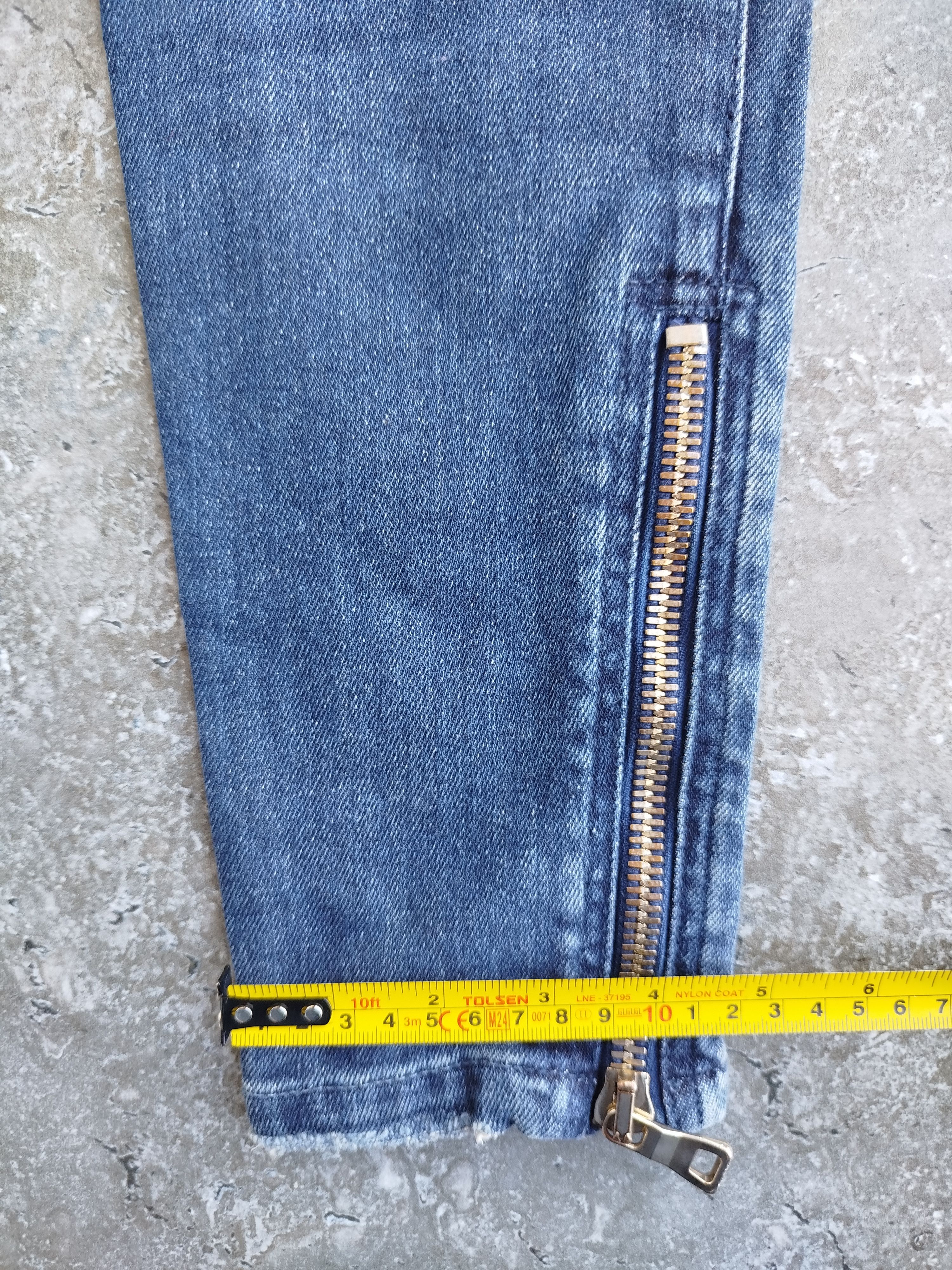 Balmain Balmain Jeans Distressed Biker Skinny Size 38 Size 27" / US 4 / IT 40 - 17 Thumbnail