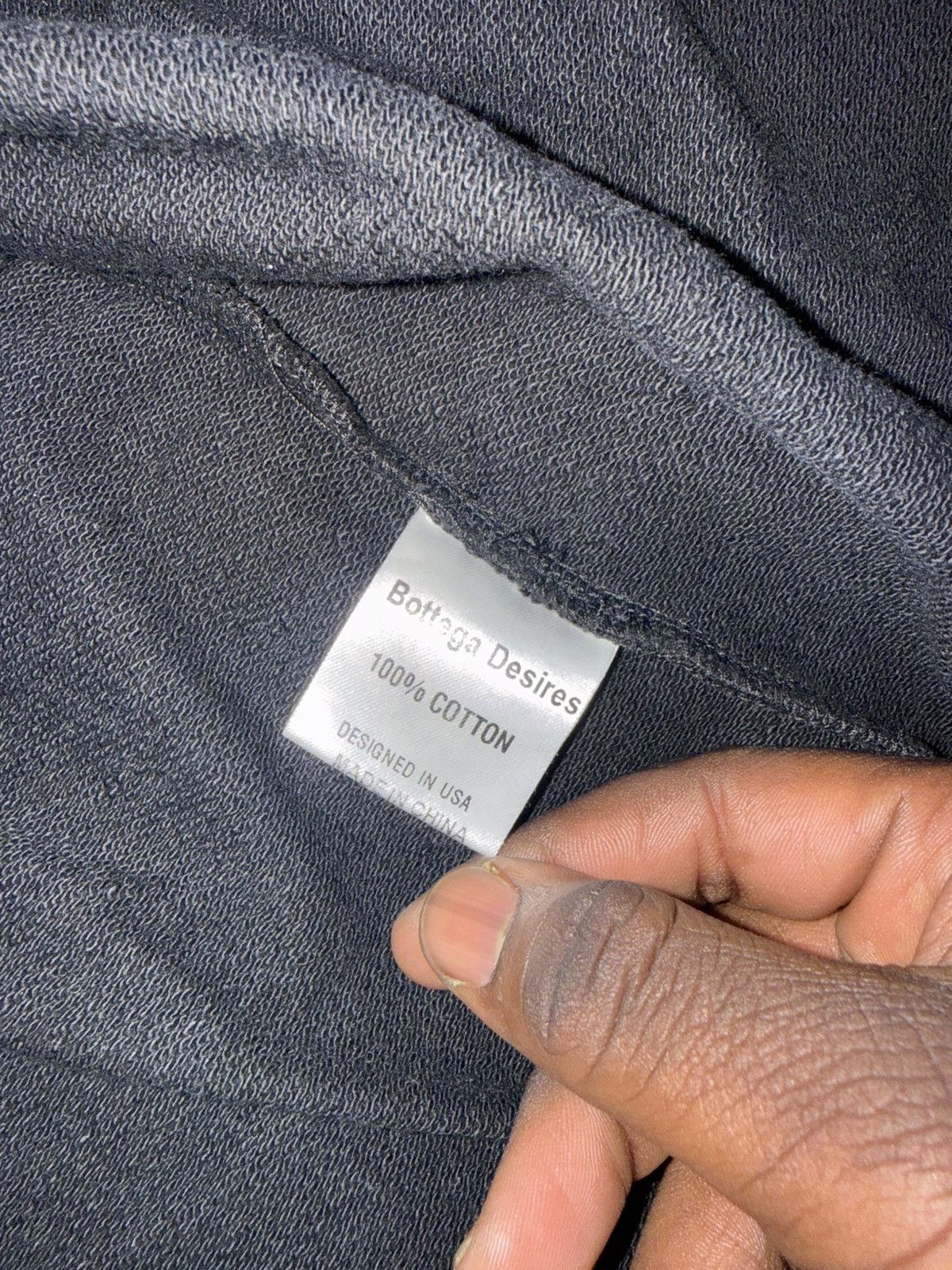 Bottega Desires Bottega Desires Black Tech Hoodie Size US L / EU 52-54 / 3 - 5 Thumbnail