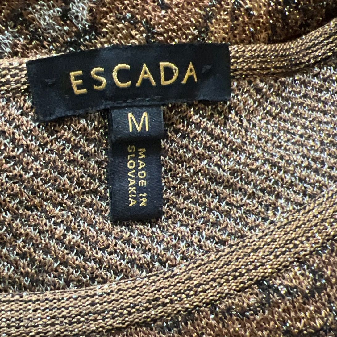 Escada NWOT Vintage Escada Pecan Animal Print Sweater M Size M / US 6-8 / IT 42-44 - 5 Thumbnail