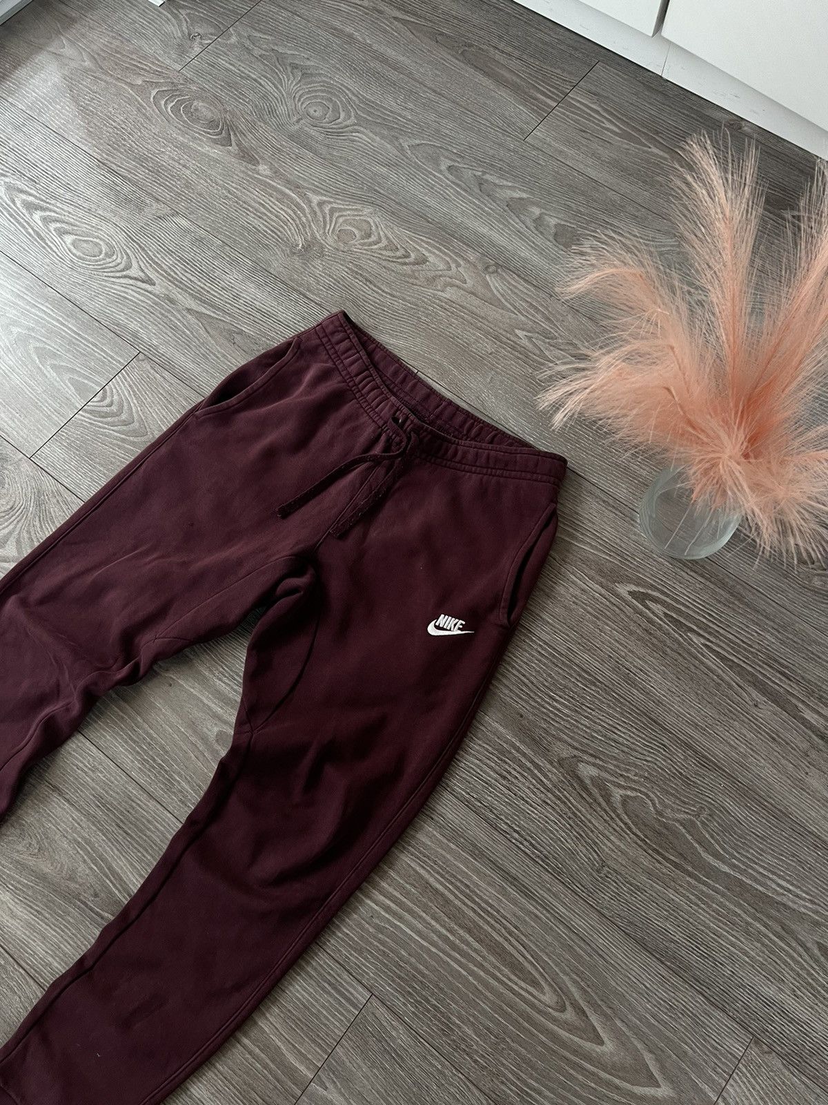 Nike ‼️Nike Classic New Collection Knit Logo Swoosh Joggers‼️ Size US 31 - 4 Thumbnail