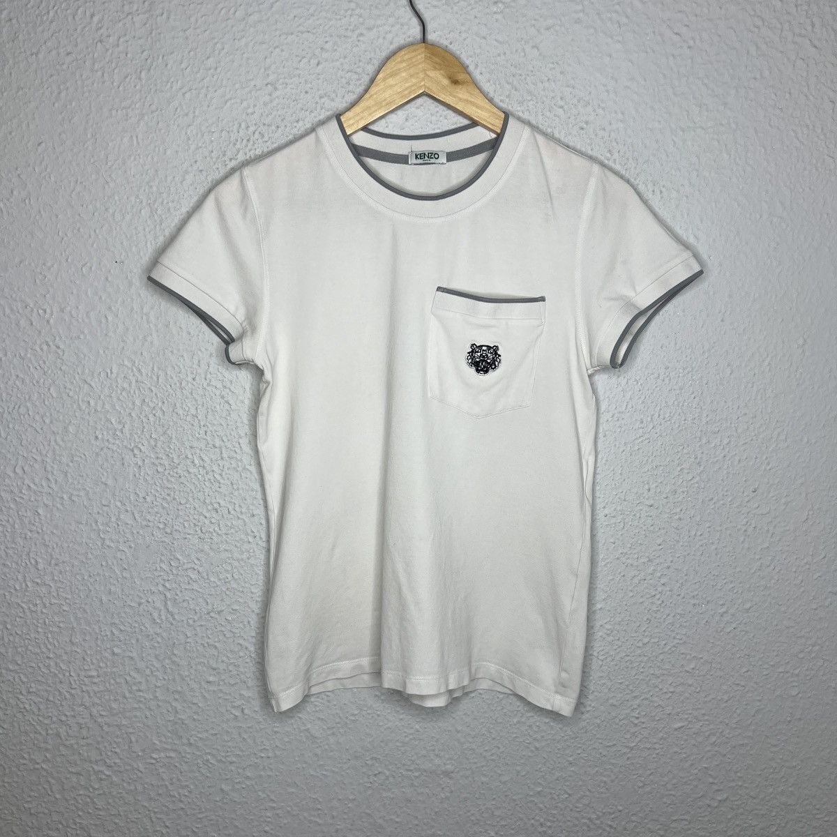 Kenzo × Vintage Vintage Y2K KENZO Tiger Luxury T-shirt Retro Style Size S / US 4 / IT 40 - 1 Thumbnail