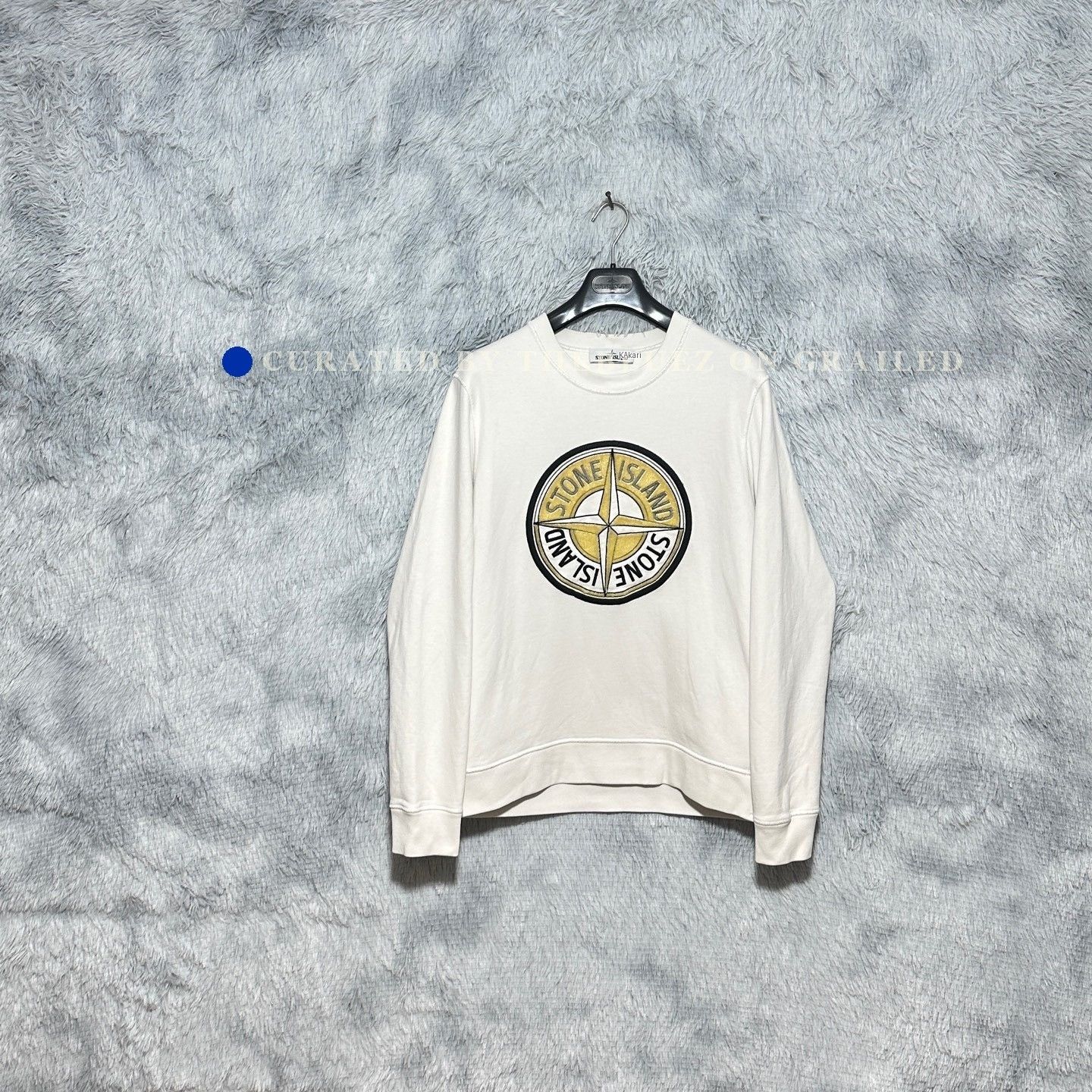 Stone Island Stone Island Embroidered Logo Crewneck Size US M / EU 48-50 / 2 - 1 Thumbnail