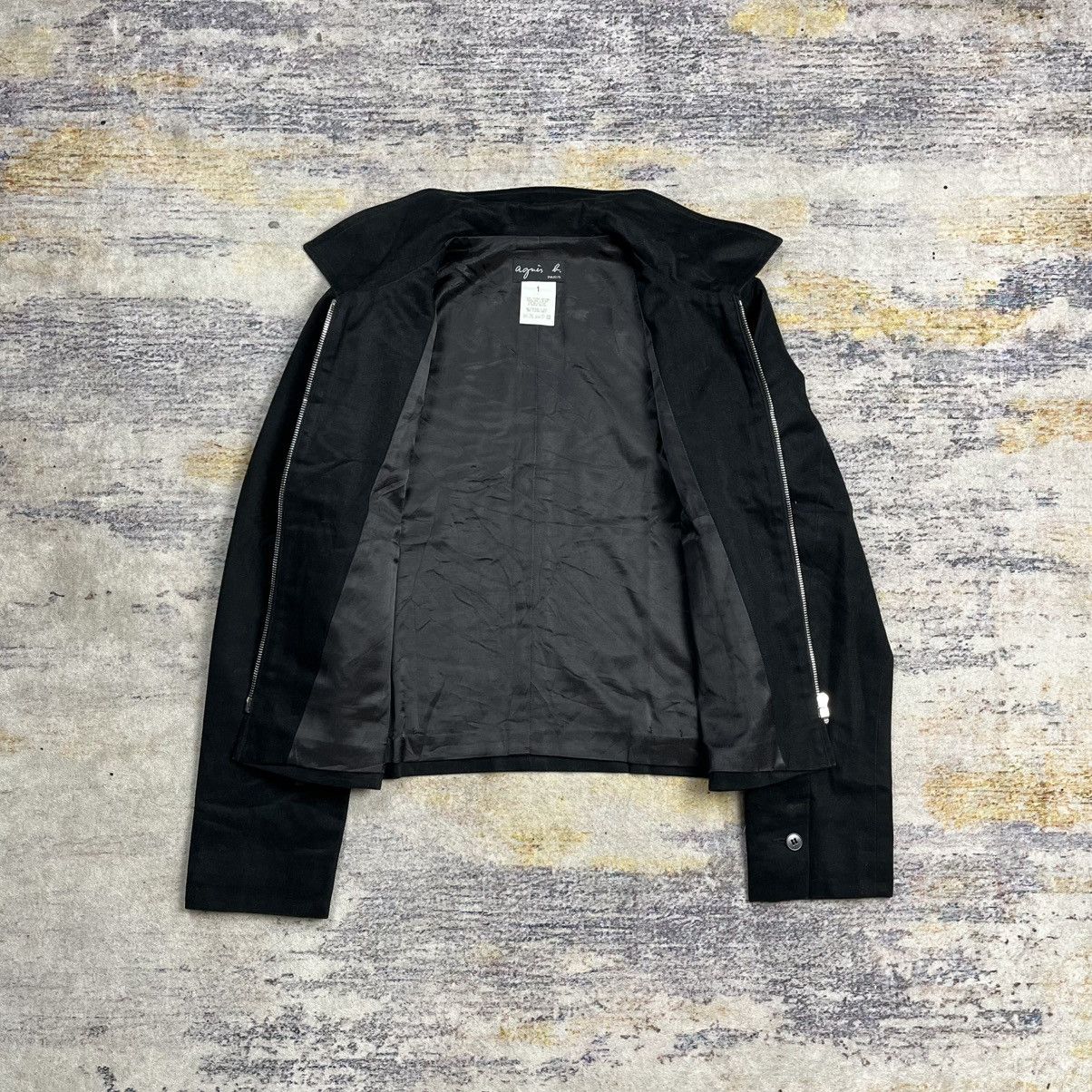 agnes b. Vintage Agnes B cropped jacket black Size S / US 4 / IT 40 - 7 Thumbnail