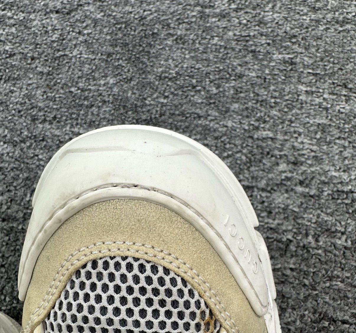 Gucci Gucci White Hiking Dad Sneakers K12 Size US 8 / IT 38 - 6 Thumbnail