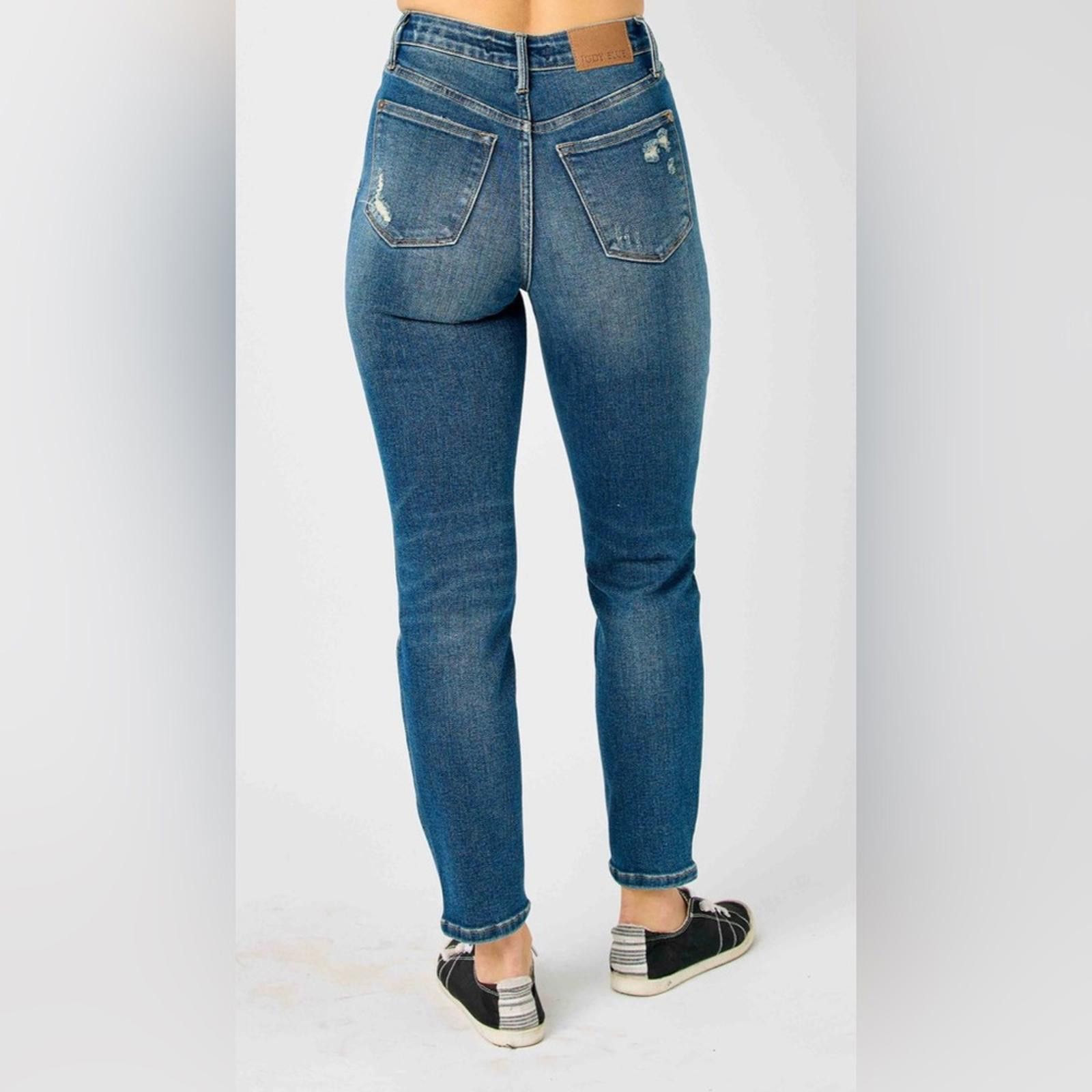 Designer NWT. Judy Blue. Slim Fit Tummy Control Jeans. Size 18W. Size 40" / US 18 - 3 Thumbnail