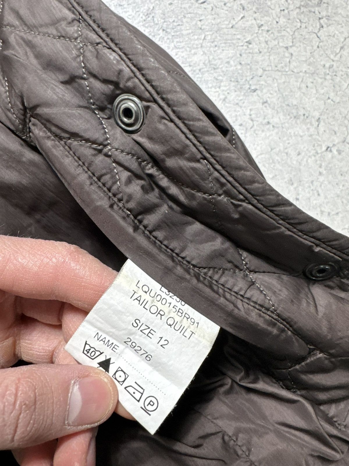 Barbour Barbour Women’s Tailor Quilted Jacket Size UK 12 Size M / US 6-8 / IT 42-44 - 10 Thumbnail