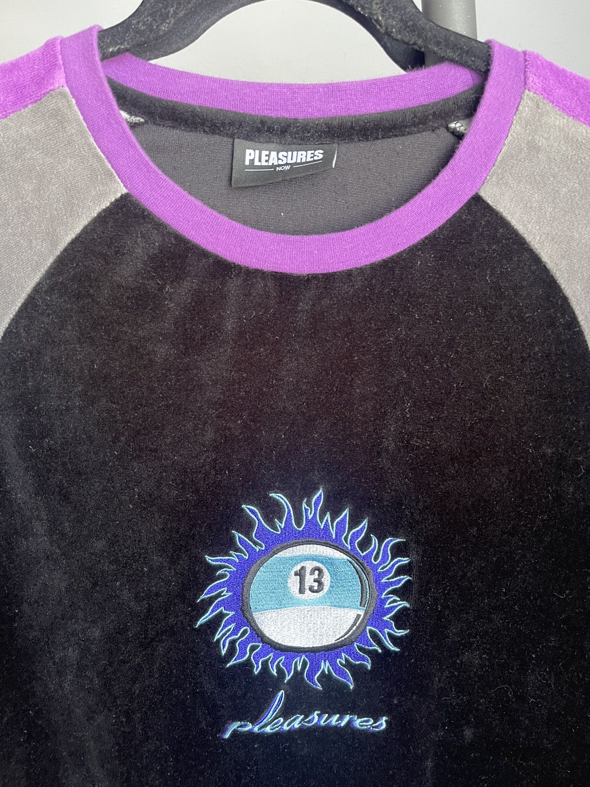 Pleasures GRIME VELOUR GRAPHIC TEE Size US M / EU 48-50 / 2 - 2 Thumbnail