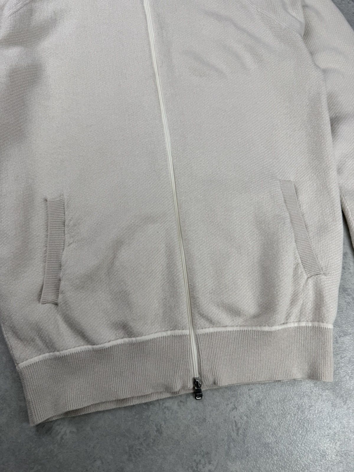 Boggi Boggi Milano Cotton Silk Cashmere Zip Cardigan S Size US S / EU 44-46 / 1 - 5 Thumbnail