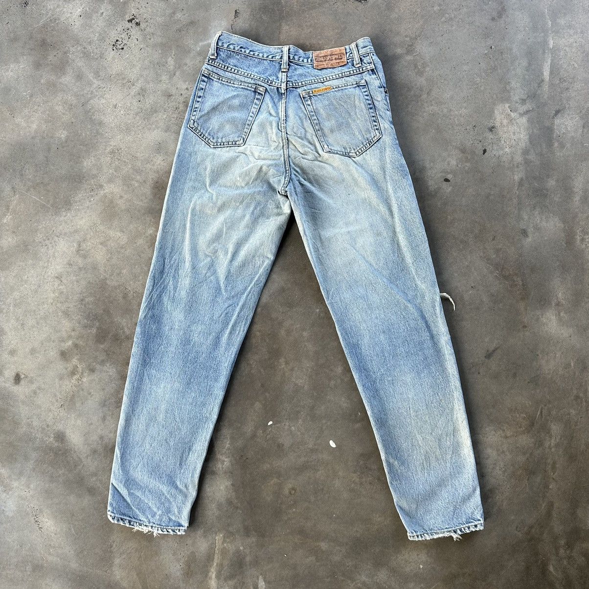 Edwin W28🔥Vintage Edwin Distressed Faded Rusty Denim Jean Pant Size US 28 / EU 44 - 9 Thumbnail