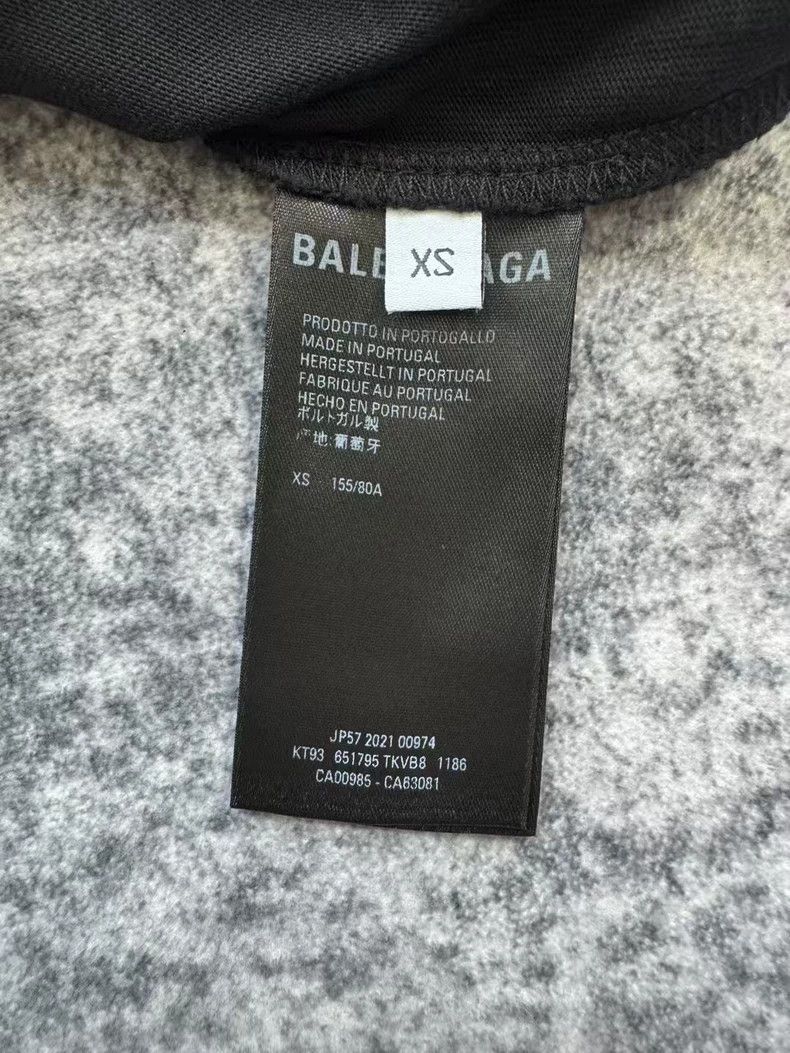Balenciaga Havoc Short Sleeve T-Shirt Crew Neck Top