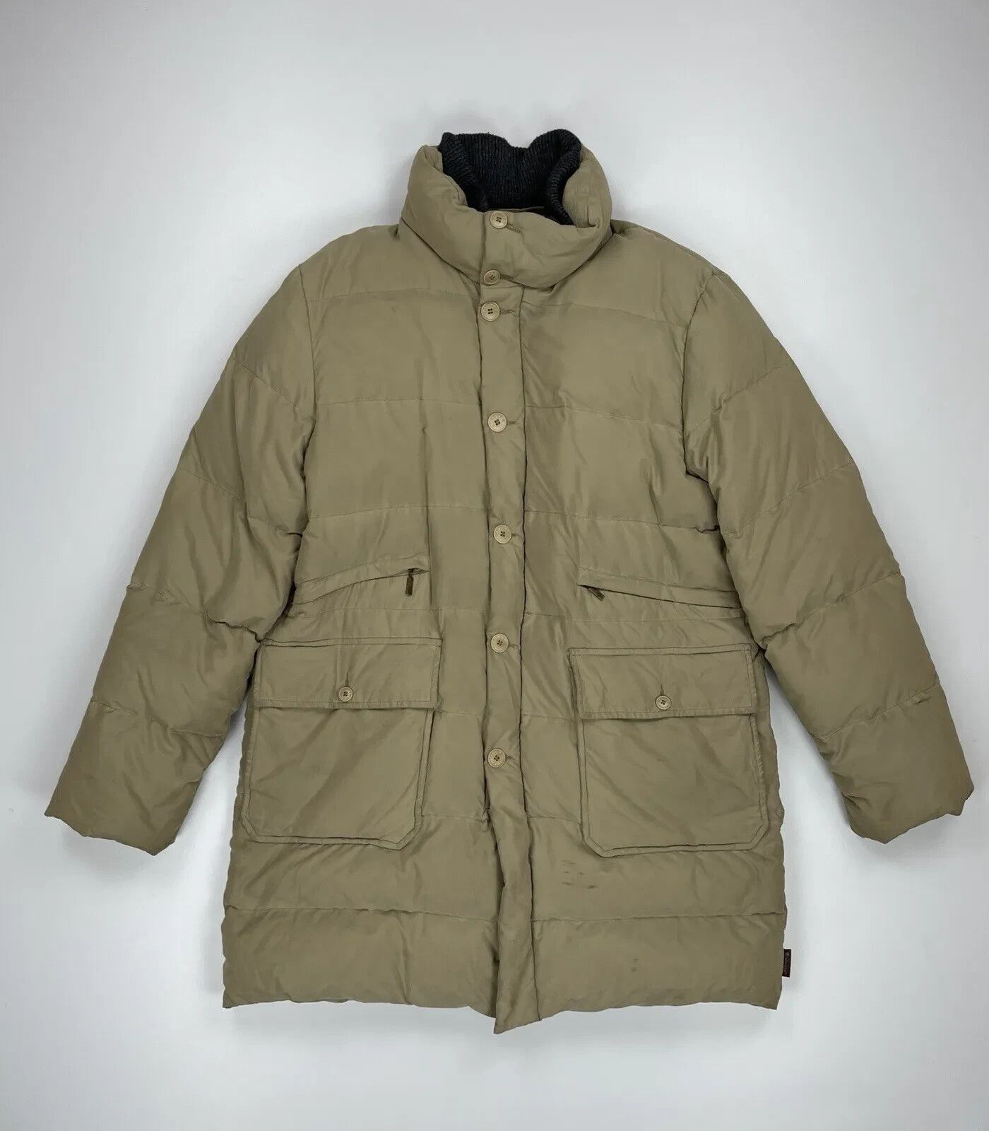 Moncler Moncler Vintage Down Puffer Men Jacket Brown Tags Size 4 Size US XL / EU 56 / 4 - 1 Thumbnail