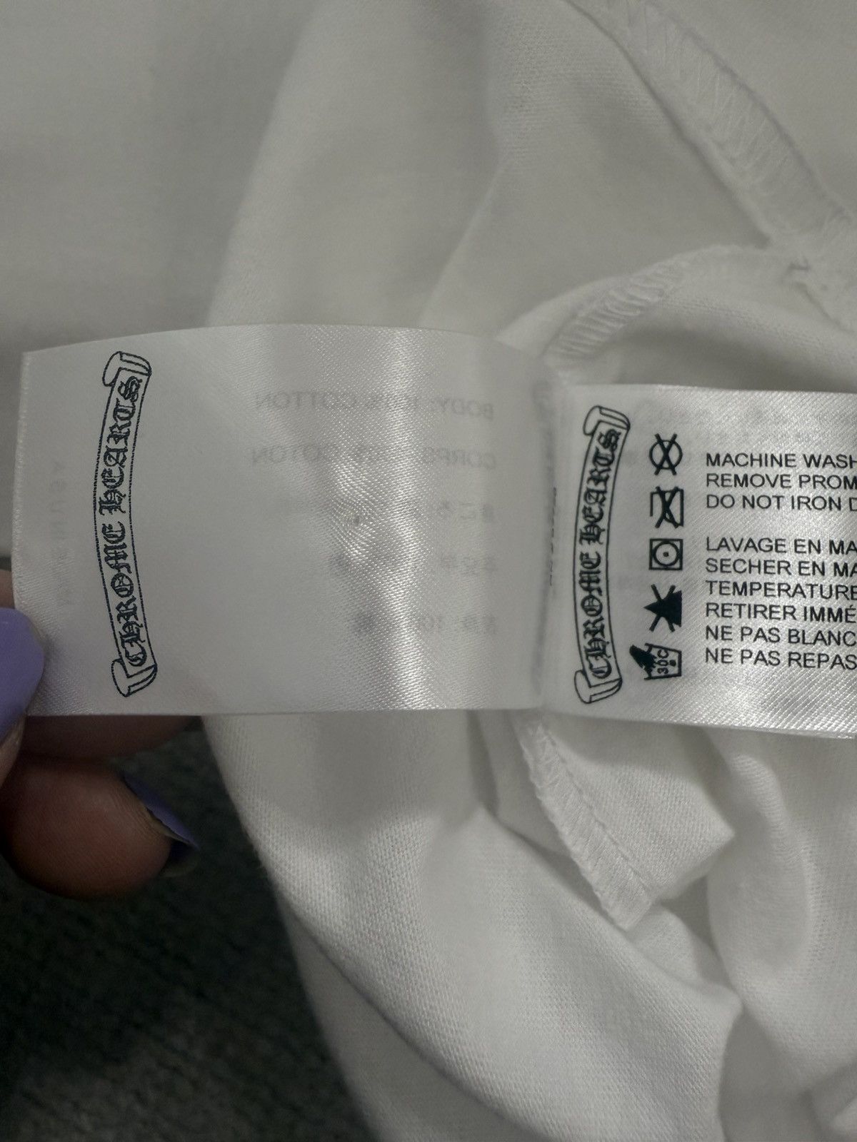 Chrome Hearts Chrome Hearts Scroll Logo long sleeve Size US L / EU 52-54 / 3 - 10 Thumbnail