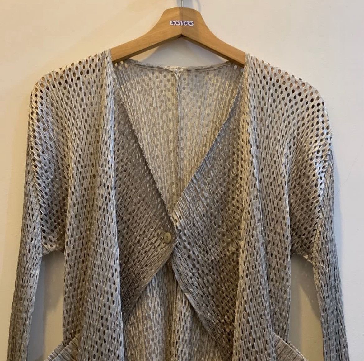 Pleats Please Issey Miyake Cardigan