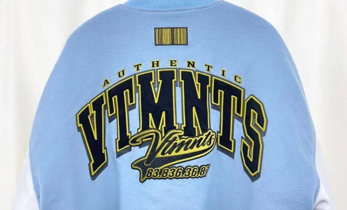 Vetements College Varsity Bomber Jacket