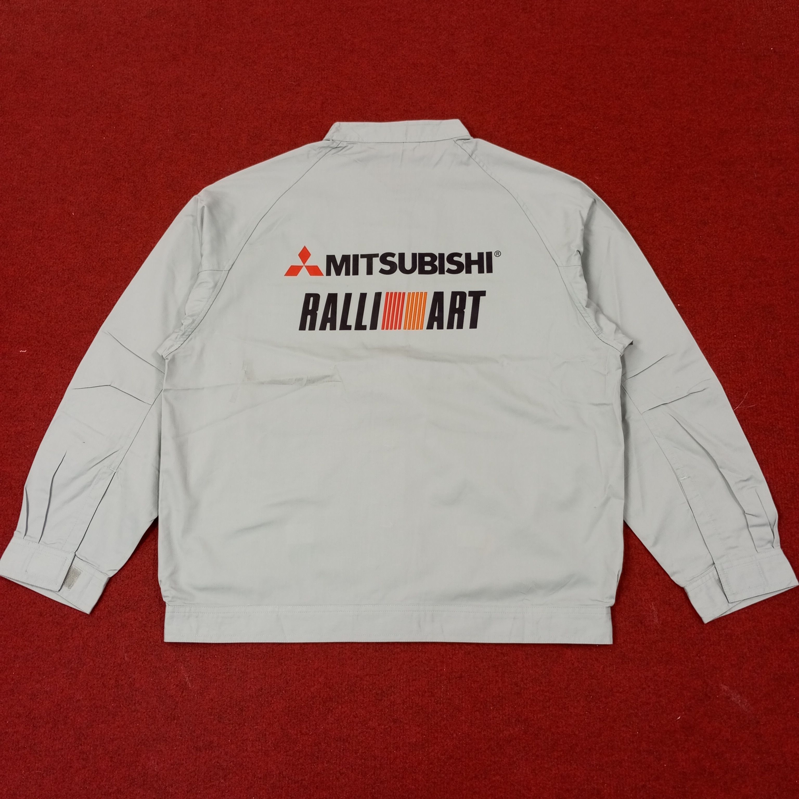 Mitsubishi Ralli Art Workwear Custom Jacket c247n3