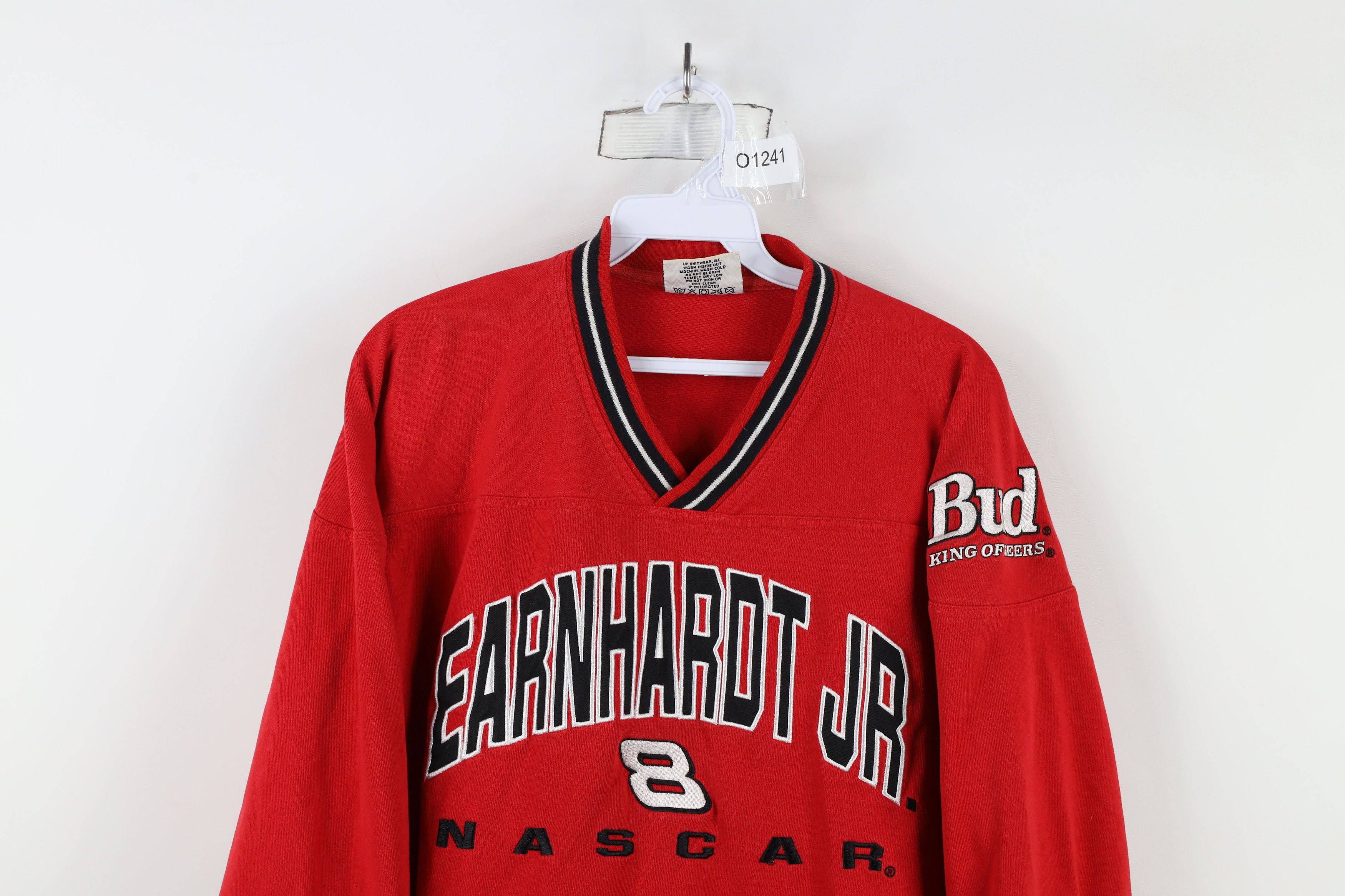 Vintage Vintage NASCAR Earnhardt Jr Heavyweight Long Sleeve T-Shirt Size US L / EU 52-54 / 3 - 2 Thumbnail